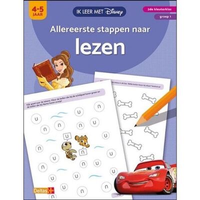 Deltas Ik leer met Disney- Allereerste stappen naar lezen (4-5 j.)