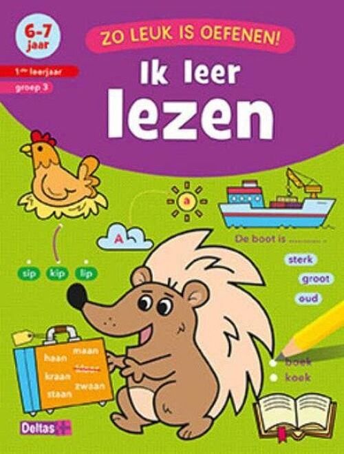 Deltas Zo leuk is oefenen! Ik leer lezen (6-7jr)