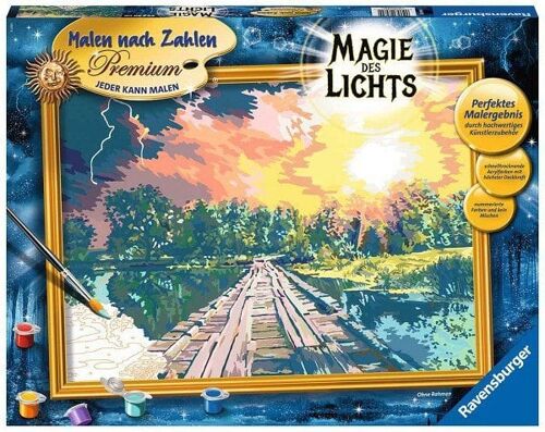 Ravensburger Schilderen op nummer Magie van het licht