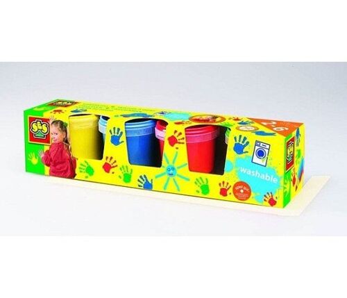 Ses vingerverf 4 kleuren a 150ml