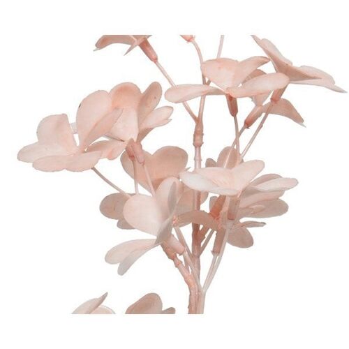 Decoris kunstbloem polyester L11-W8-H73cm zacht roze