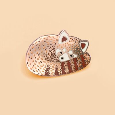 Red Panda (Copper) Enamel Pin