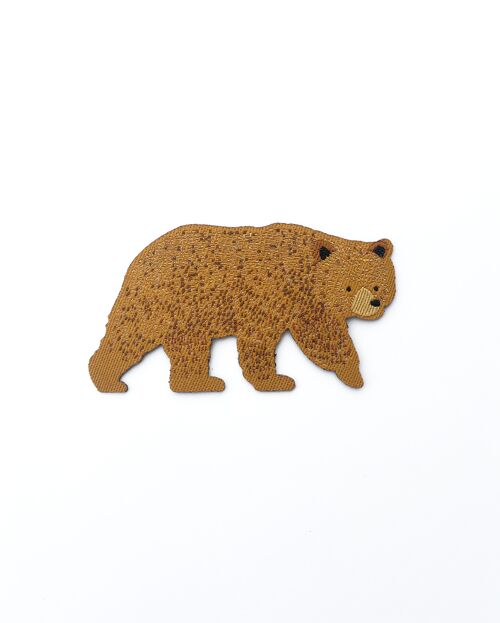 Decorative Woven Bear Patch
