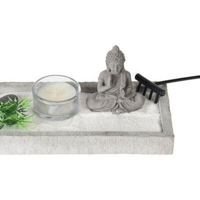 Boeddha zen tuintje set 19x10cm