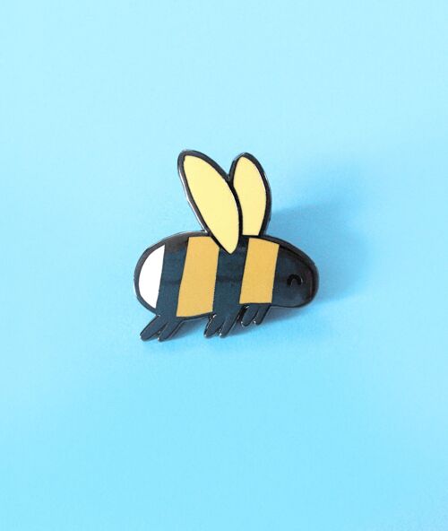 Decorative Bee Hard Enamel Pin