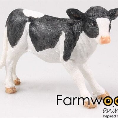 Farmwood Animals Tuinbeeld Koe staand M van polystone 17x6x12 cm