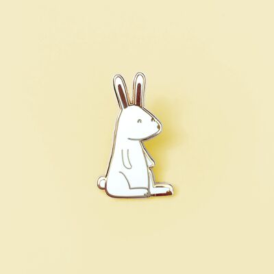 Rabbit Hard Enamel Pin