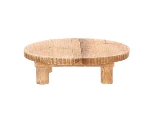 Plateau Lumbar hout Ø25xh7cm