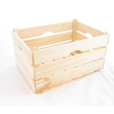 Veilingkist hout 46x32x22 cm