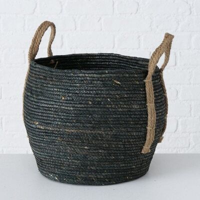 Mandenset Takeo 3-delig Jute Ø25-35cm Hoogte