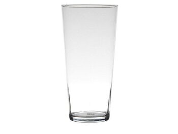 Hakbijl Vase en verre Essentials Verre conique Ø16xh29cm