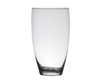 Hakbijl Vase en verre Essentials Verre marial Ø14xh25cm 2