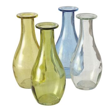 Boltze Home Vase Bellini ensemble de 4 pièces Ø7xh16cm 2