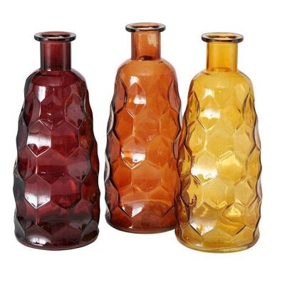 Boltze Home Vaas glas Juditha H31cm verkrijgbaar in verschillende najaarstinten