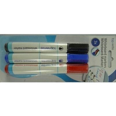 Top Write Whiteboard markers 3 delig