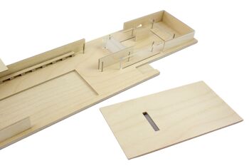 Mies van der Rohe Pavillon Barcelone DIY Architecture Modèle 1:150 (bois, acrylique, acier) 10