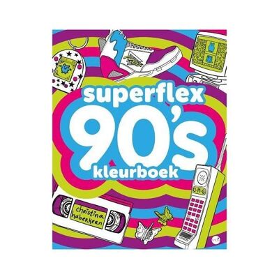 Superflex 90's kleurboek 96 blz.