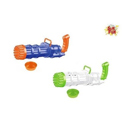 Sun Fun Bellenblaaspistool 19cm B/O met 50ml bellenblaas