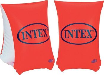 Bracelets de natation Intex L orange 30x15 cm