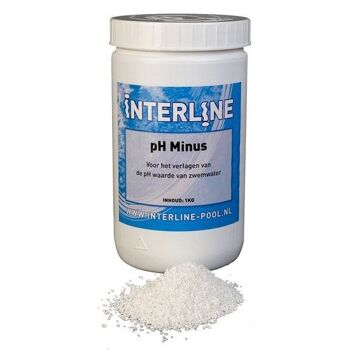 Pot de granulés Interline pH-moins de 1 kg