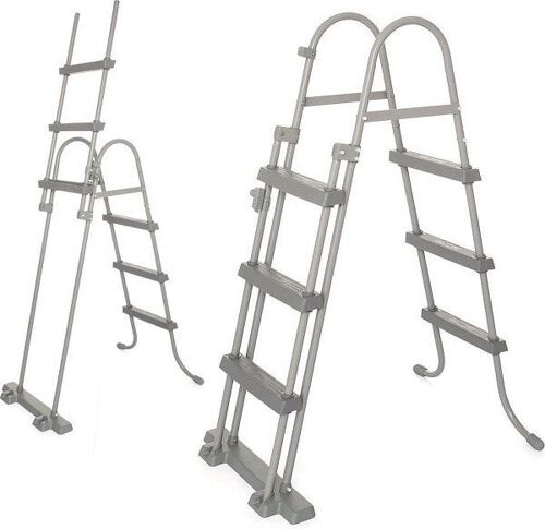 Bestway Flowclear 1.07m Safety zwembadladder Opklapbaar