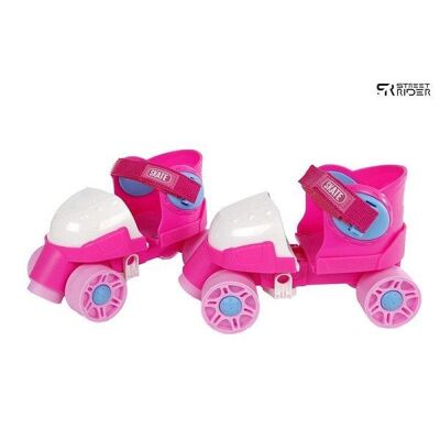 Street Rider junior rolschaatsen roze 3 learn to skate standen mt24-30