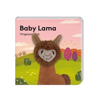 Vingerpopboekje - Baby lama