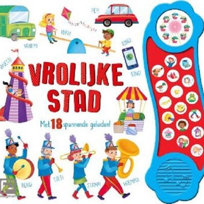 Rebo Geluidboek Vrolijke stad