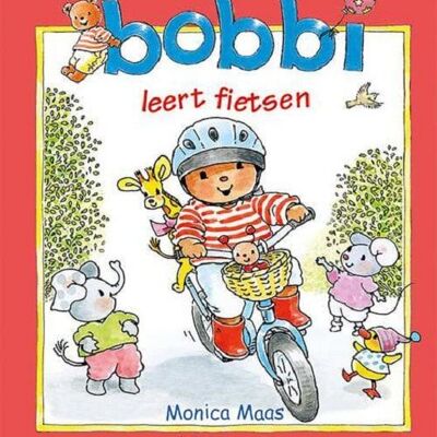 Kluitman Bobbi leert fietsen