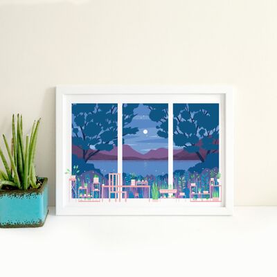 Dream Studio Giclee Print (A4 size)