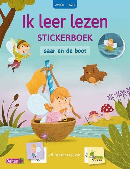 Deltas Ik leer lezen Stickerboek - Saar en de boot (AVI M3 / AVI 1)