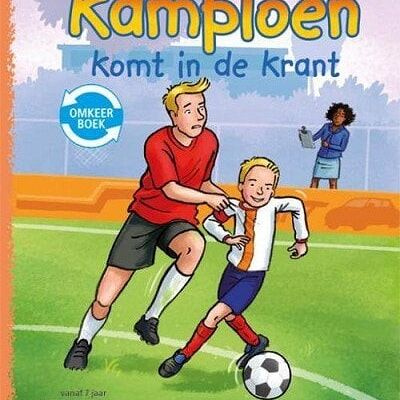 Kluitman Koen omkeerboek Op kamp/In de krant