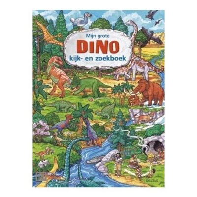 Deltas- Mijn grote dino kijk- en zoekboek