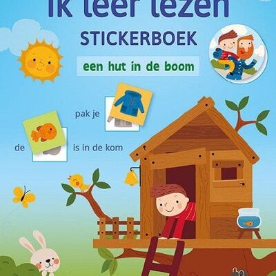 Deltas Ik leer lezen Stickerboek - Een hut in de boom (AVI START / AVI 1)