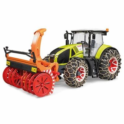 Bruder Claas Axion met sneeuwketting