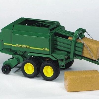 Bruder John Deere balenpers