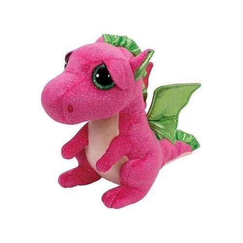 TY Pluche Dragon roze Darla 24cm