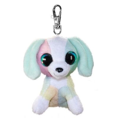 Lumo Stars Knuffel Hond Spotty met clip 8,5cm