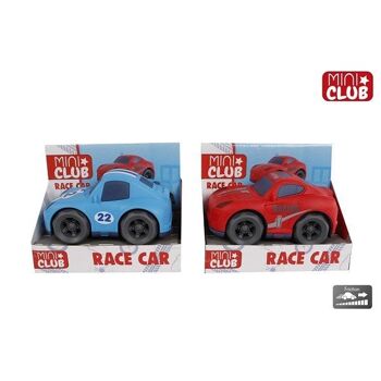 Voiture de course Mini Club friction 14,5 cm