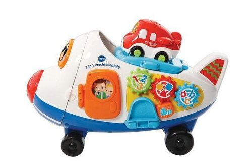 Vtech Toet Toet auto - 2 in 1 Vrachtvliegtuig