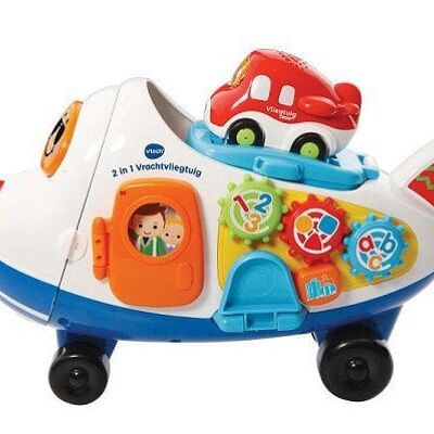 Vtech Toet Toet auto - 2 in 1 Vrachtvliegtuig