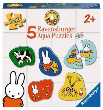 Ravensburger Aqua puzzle Miffy 5x2 pièces