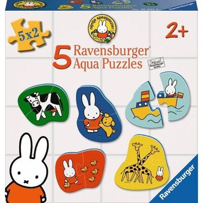 Ravensburger Aqua puzzel Nijntje 5x2 stukjes