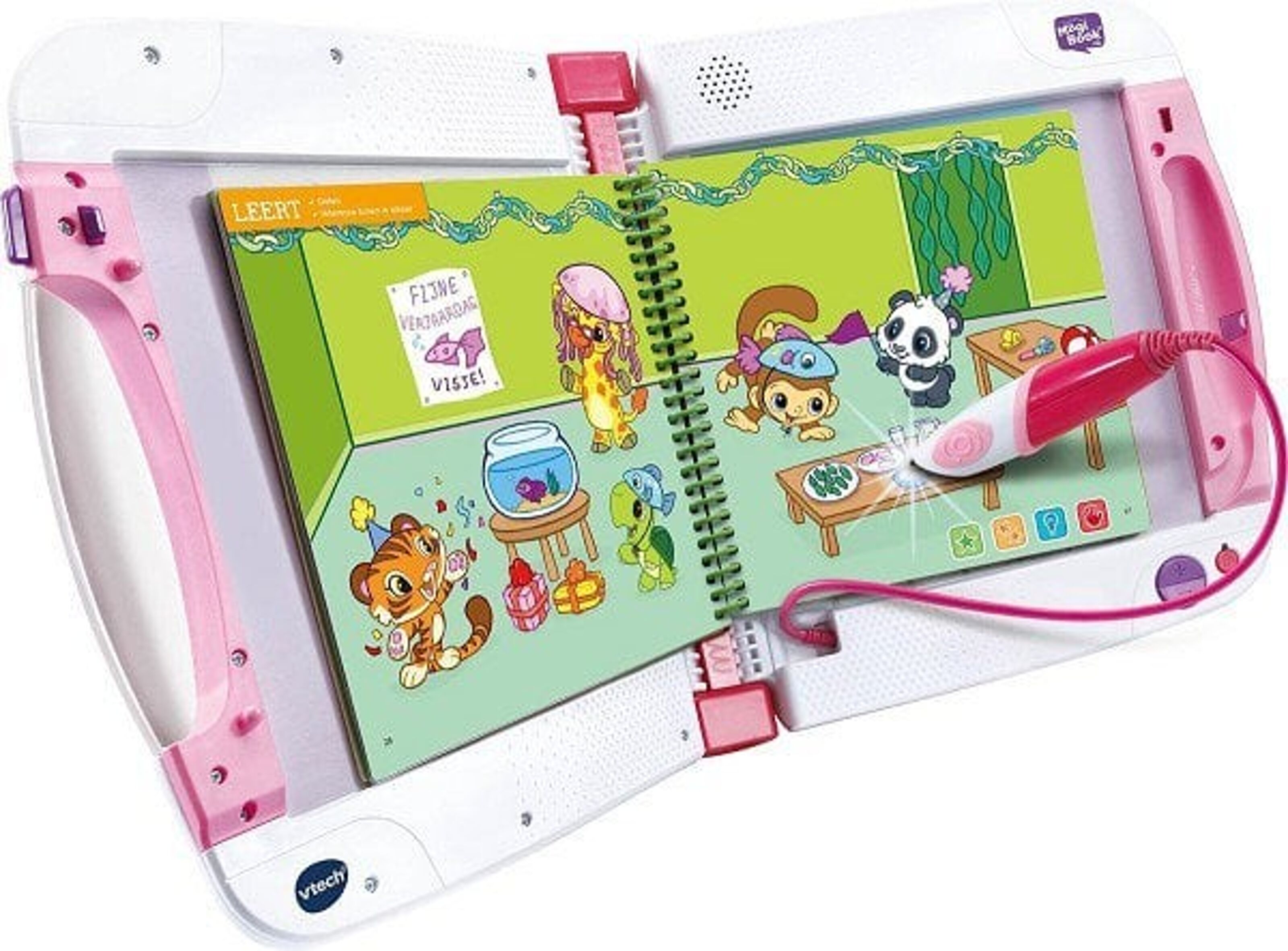 Vtech - Livre Interactif Magibook - En Route Pour L'école à Prix