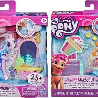 Hasbro My Little Pony Movie sparkling scenes