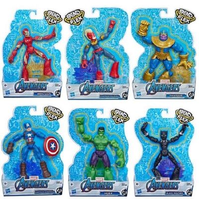 Hasbro Marvel Avengers Bend N Flex 15cm Figuur