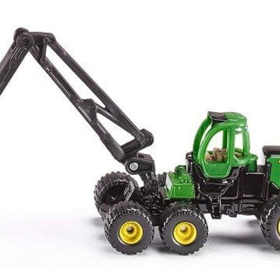 Siku 1652 John Deere boomrooimachine met boomstammen