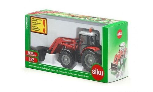 Siku 3653 tractor met voorladervork