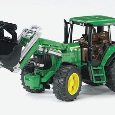 Bruder John Deere tractor met frontlader