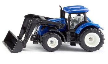 Tracteur Siku 1396 New Holland avec chargeur frontal 93x35x42mm 2